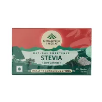 Naturalny słodzik Stevia Organic India 25 saszetek