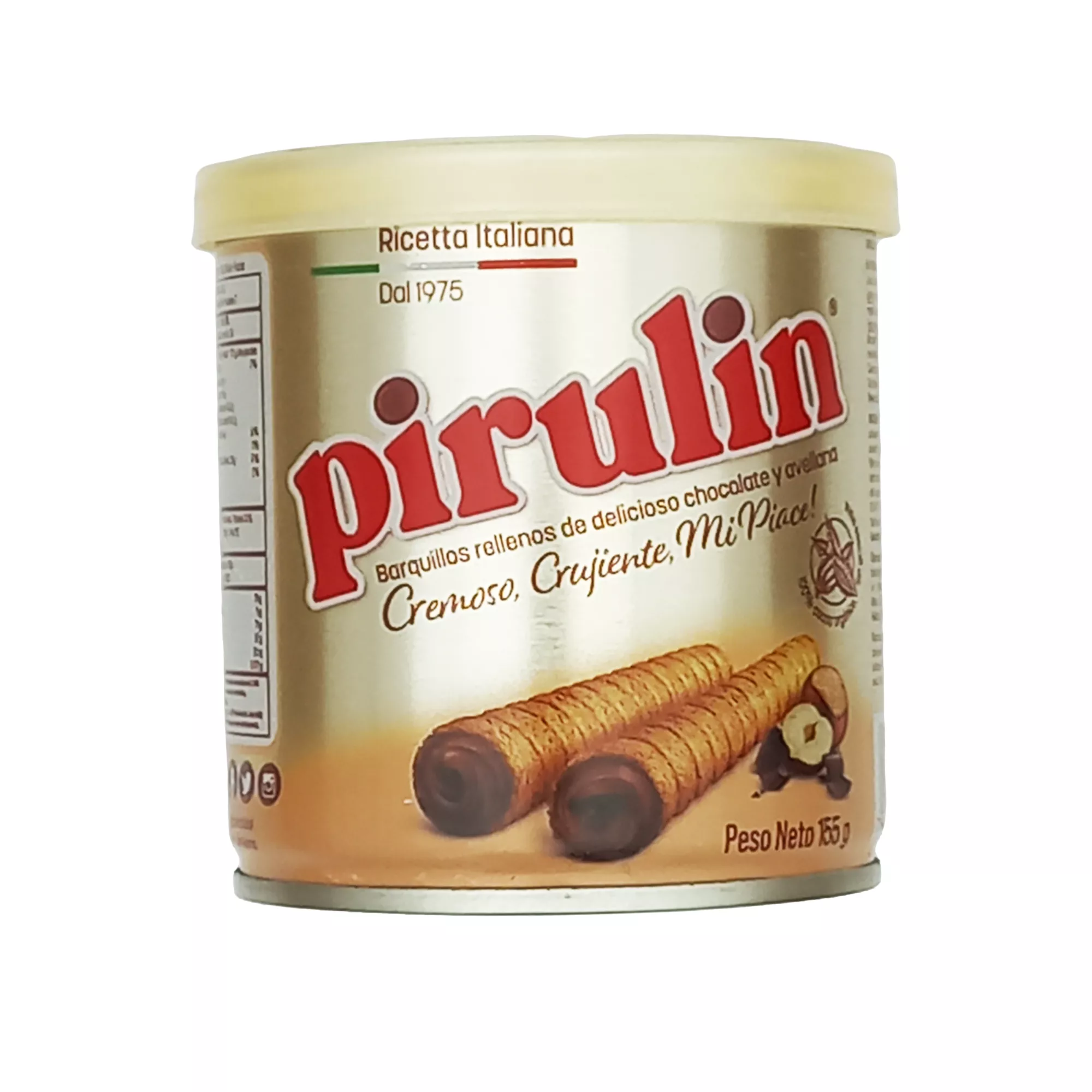 Wafer Filled With Hazelnuts And Chocolate Pirulin 155g