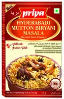 Mieszanka Przypraw Hyderabadi Mutton Biryani Masala Priya 50g