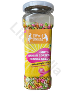 (Moti) Sugar Coated Fennel Seed (Mouth Freshener) 250G Little India