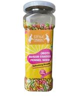 (Moti) Sugar Coated Fennel Seed (Mouth Freshener) 250G Little India
