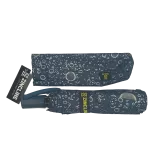 Folding Blue Umbrella with Case Zincline