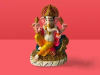 Ganesh Ji Idol 2.05kg Height-27 cm, Width-20cm, Depth-15cm