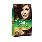 Farba do włosów ciemny brąz Henna Hair Color Dabur Vatika 60g