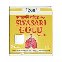 Suplement diety wspierający układ oddechowy Swasari Gold Divya 20 tabletek