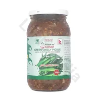 Marynowane zielone chilli Aama Ko Achar 380g