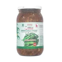 Marynowane zielone chilli Green Chilly Pickle Aama Ko Achar 380g