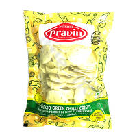 Potato Green Chilli Crisps (Papadum) - Suhana - 200g