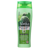 Shampoo Wild Cactus Multivitamin+ Hair Fall Control Vatika Dabur 400ml