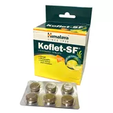 Koflet-SF Lozenges cough and sore throat Lemon 6 tab. Himalaya