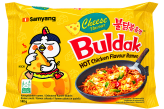 Makaron instant o smaku sera i kurczaka Cheese Flavour Hot Chicken Ramen Buldak Samyang 140g