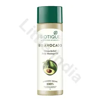 Bio Avocado Stress Relief Body Massage Oil Biotique 200ml