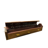 Handmade Incense Holder Box Crafted From Rosewood