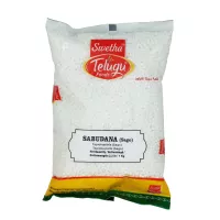 Tapioka granulki Sabudana Sago Telugu Foods 1kg