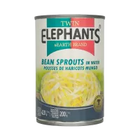 Kiełki fasoli mung w zalewie Bean Sprouts Twin Elephants 420g