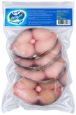 Mrożone steki z makreli królewskiej ze skórą i ością Frozen King Fish Steaks Skin-On Bone-In Tony’s Delight Seafood 770g
