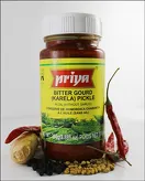Bitter Gourd (Karela) Pickle (without garlic) in oil 300g Priya