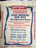 Sona Masoori Indian Rice 5/10kg Priya
