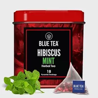 Herbata ziołowa z hibiskusa z mietą Blue Tea 18 torebek