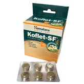 Koflet-SF sore throat and cough Ginger (sugar free) HIMALAYA 6 tablets
