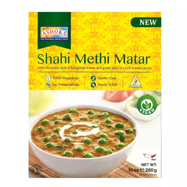 Gotowe indyjskie danie Shahi Methi Matar Ashoka 280g