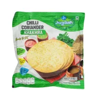 Indian Chilli Coriander Khakhara Snack Jagdish 200g