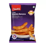 Chipsy Bananowe ostre Masala Long Banana Chips Chheda's 170g
