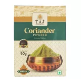 Cilantro molido Polvo de Cilantro Taj Masala India 50g