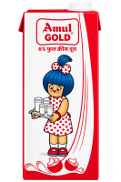 Mleko krowie pełnotłuste 6% UHT Amul Gold 1l