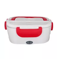 Lunch box elektryczny czerwony Electric Red Heated Lunch Box