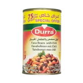 Cooked fava beans with chili Durra 475g