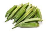 Świeża okra Piżmian jadalny Gombo Bamia Bhindi Ladies Finger 500g