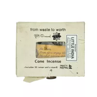 Kadzidełka stożkowe białe Cone Incense Prasad 32szt.