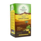 Herbata Tulsi z cytryną i imbirem 25 torebek Organic India