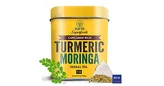 Turmeric Moringa Herbal Tea Blue Tea 15 Pyramid Teabags