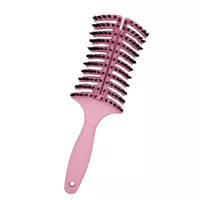 Szczotka do włosów duża profilowana różowa Profiled Big Hairbrush Pink