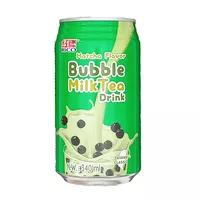 Tajwańska herbata Bubble Milk Tea Drink Matcha RICO  340ml