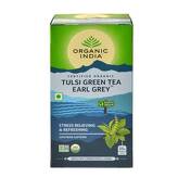 Zielona herbata Earl Grey z Tulsi 25 torebek Organic India