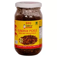 Marynowane zielone liście Gundruk Pickle Aama Ko Achar 200g
