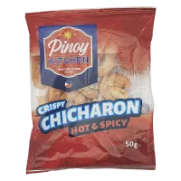 Skórka wieprzowa Crispy Chicharon Hot & Spicy Pinay Kitchen 50g