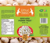 MAKHANA PUDINA TREAT 75G BY LITTLE INDIA