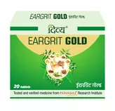 Tableki na zapalenie przewodu słuchowego Eargrit Gold Divya 20 tabletek.