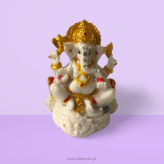 Ganesh Ji Idol 150g Height-13 cm, Width-9.5cm, Depth-3cm