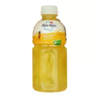 Napój ananasowy z kawałkami galaretki kokosowej Pineapple Nata De Coco Mogu Mogu 320ml