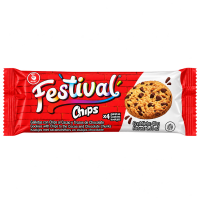 Kruche ciastka z kawałkami czekolady Festival Chips Noel 40g