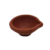 Clay oil lamp Terracotta Small Diya 6pcs