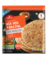 Płaskie chlebki Paratha nadziewane warzywami Haldirams 4szt. 400g
