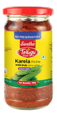 Marynowany gorzki melon (Karela) w oleju bez czosnku Telugu Foods 300g