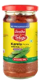 Karela Pickle without garlic Telugu Foods 300g