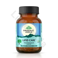 Lipid Care kontrola cholesterolu Organic India 60 kapsułek